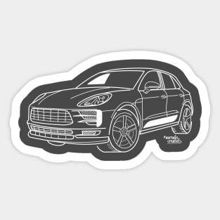 Porsche Macan Sticker